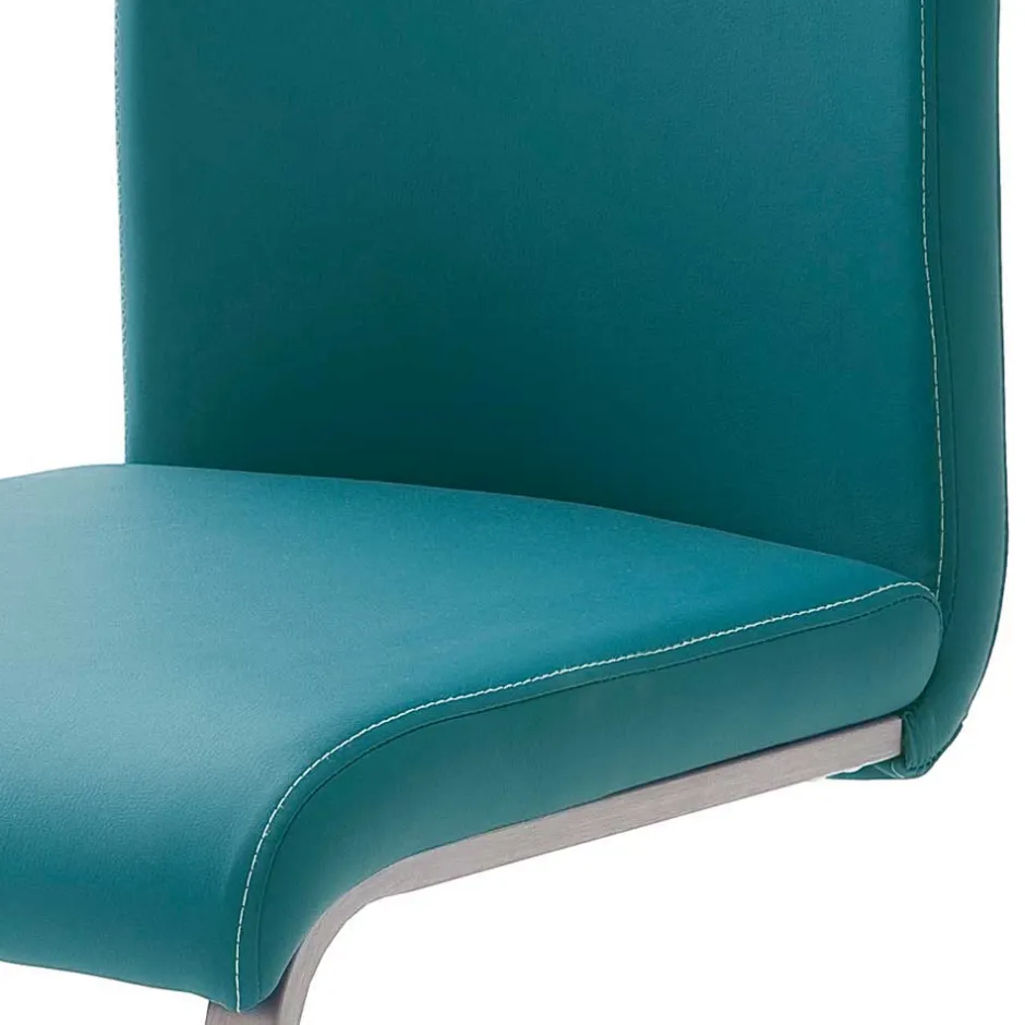 Pharao24 Schwingstuhl Set Castelan> Lederstühle|Freischwinger