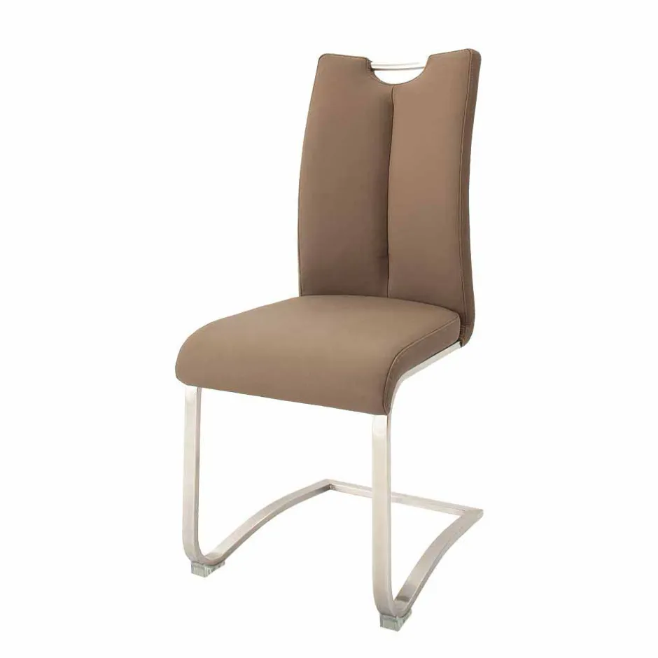 Lederstühle|Polsterstühle*Pharao24 Schwingstuhl Set Udom