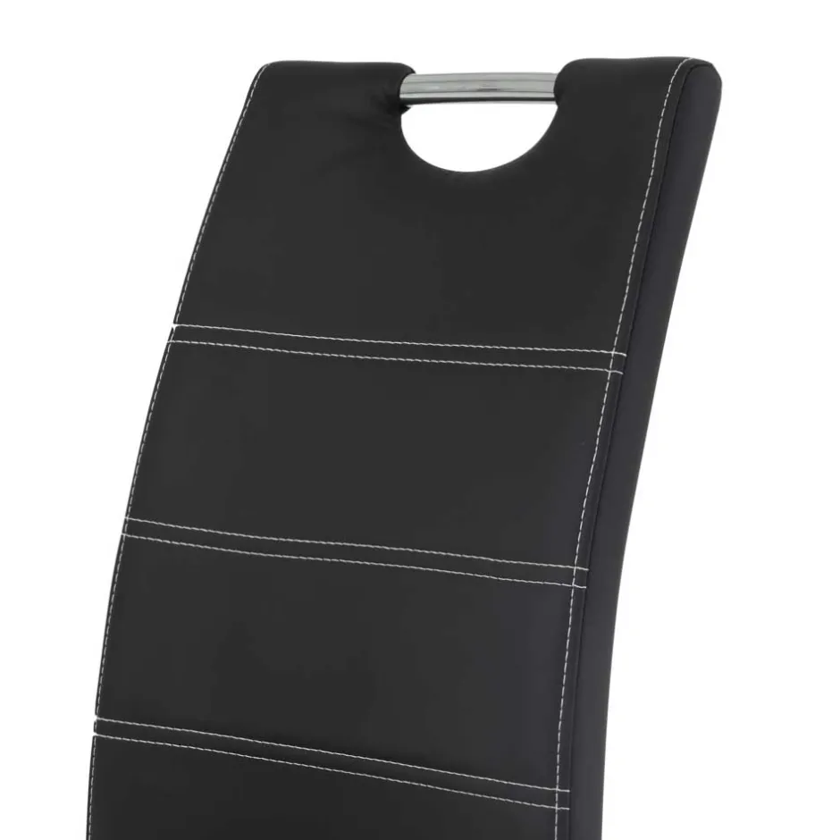 Lederstühle|Freischwinger*Pharao24 Schwingstuhl Wendon