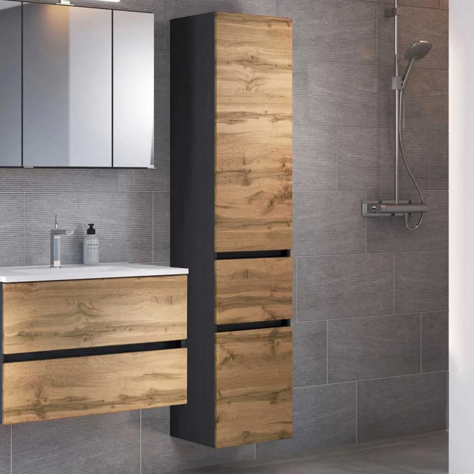 Pharao24 Seitenschrank Vimmos> Badezimmerschränke|Bad Hochschränke