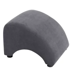 Relaxsessel*Pharao24 Sessel Anthrazit Velours Matrona