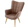 Wohnzimmer Sessel*Pharao24 Sessel Beige Stoff Nofre
