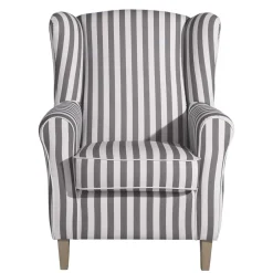 Ohrensessel*Pharao24 Sessel gestreift Lagion