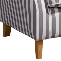 Ohrensessel*Pharao24 Sessel gestreift Lagion