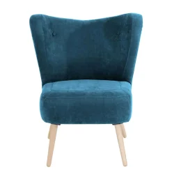 Pharao24 Sessel in Petrol Lidoral> Polstermöbel|Wohnzimmer Sessel