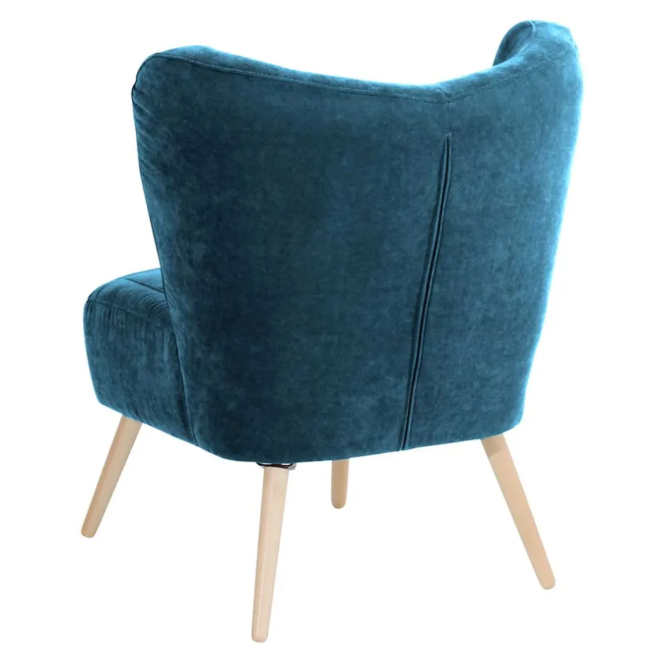 Pharao24 Sessel in Petrol Lidoral> Polstermöbel|Wohnzimmer Sessel