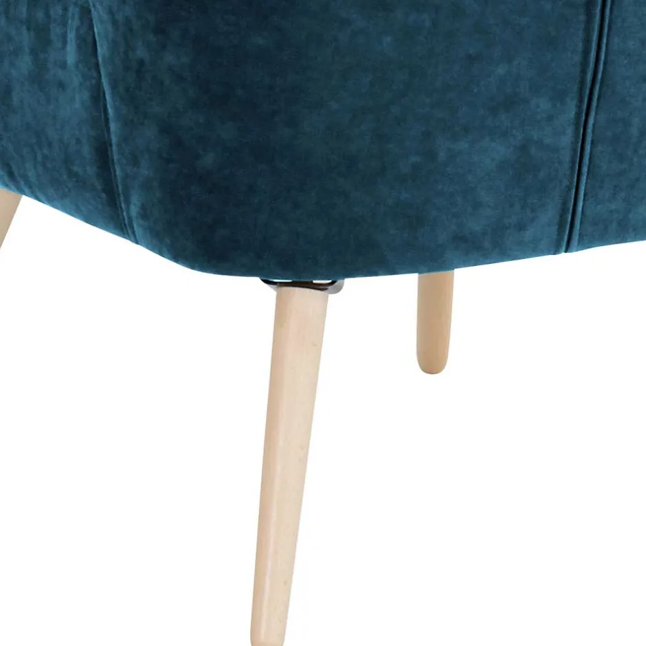 Pharao24 Sessel in Petrol Lidoral> Polstermöbel|Wohnzimmer Sessel