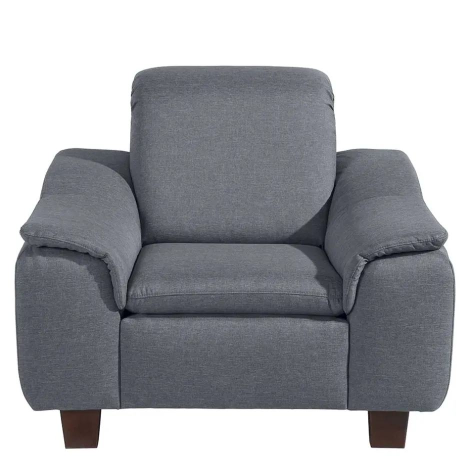 Pharao24 Sessel Jeansblau Stoff Rocket> Relaxsessel