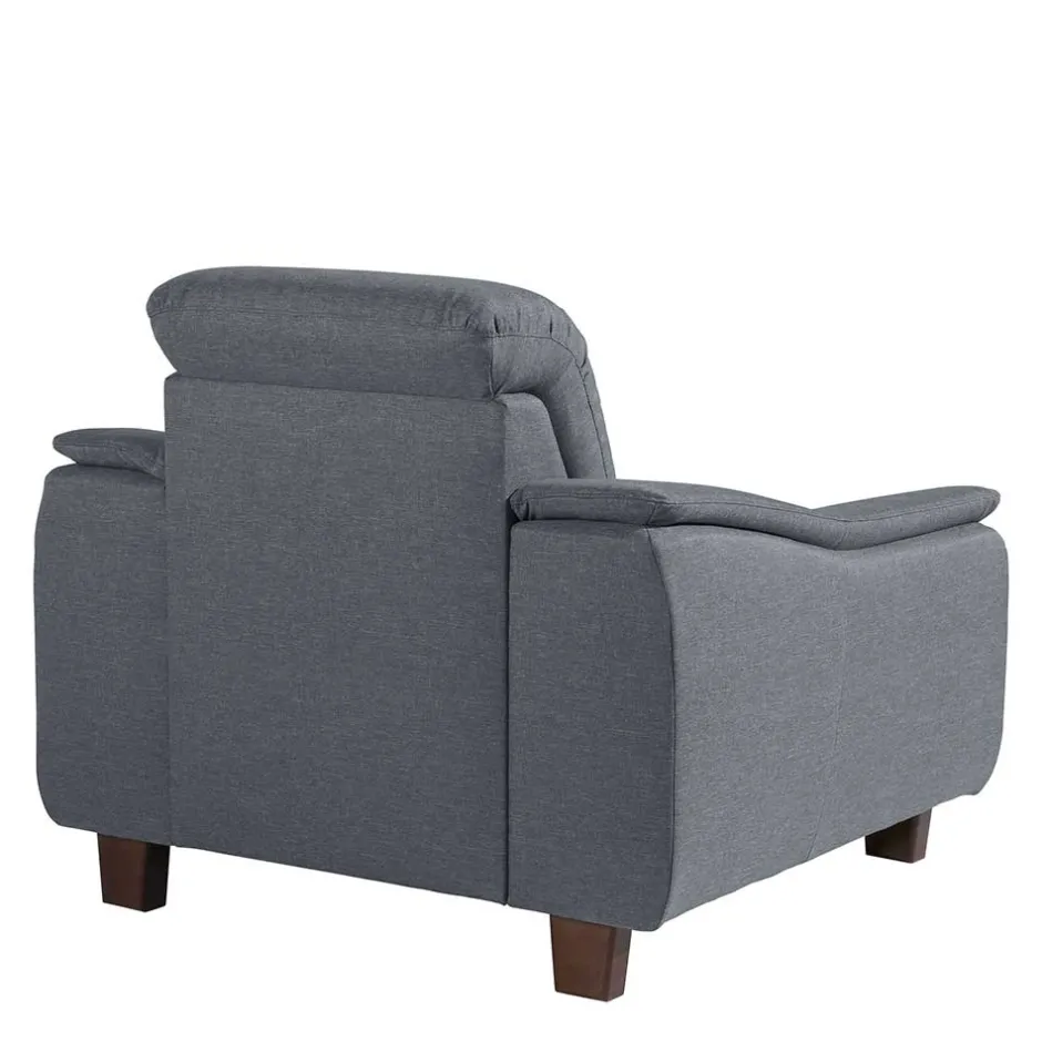 Pharao24 Sessel Jeansblau Stoff Rocket> Relaxsessel