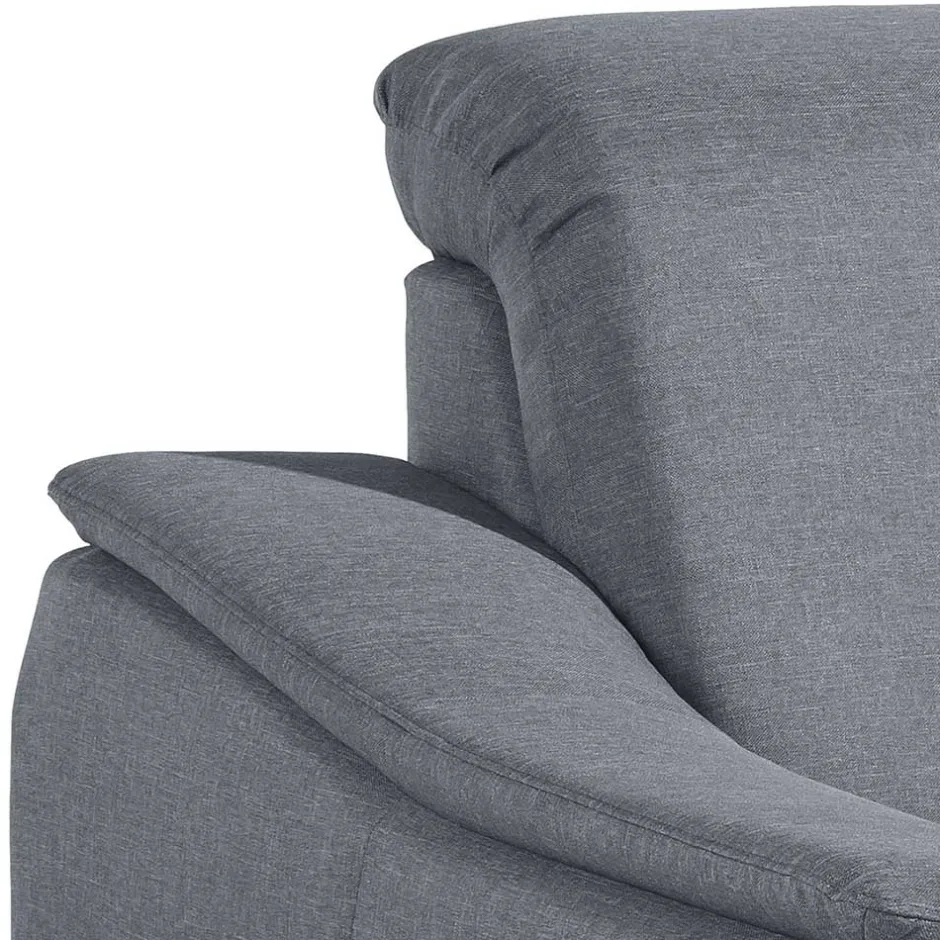 Pharao24 Sessel Jeansblau Stoff Rocket> Relaxsessel