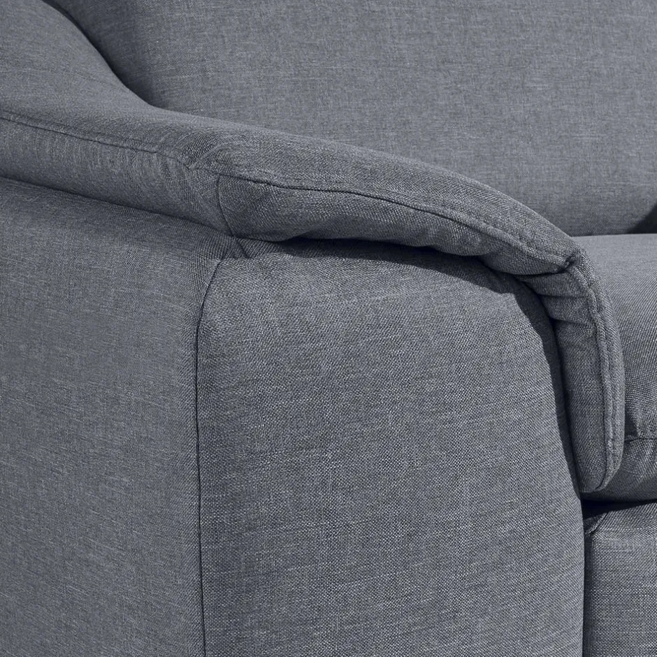 Pharao24 Sessel Jeansblau Stoff Rocket> Relaxsessel