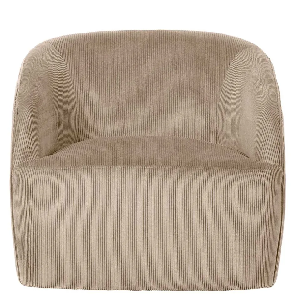 Pharao24 Sessel mit Cord Bezug Clarina> Wohnzimmer Sessel