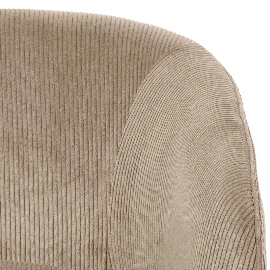 Pharao24 Sessel mit Cord Bezug Clarina> Wohnzimmer Sessel