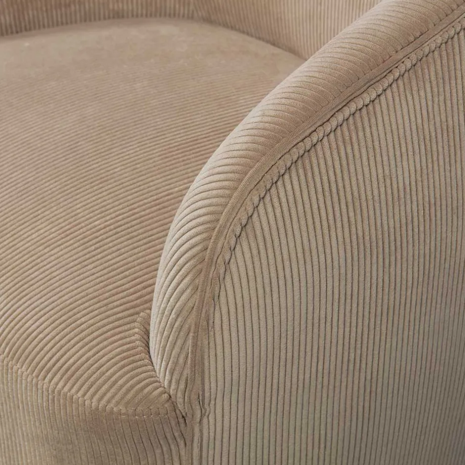 Pharao24 Sessel mit Cord Bezug Clarina> Wohnzimmer Sessel