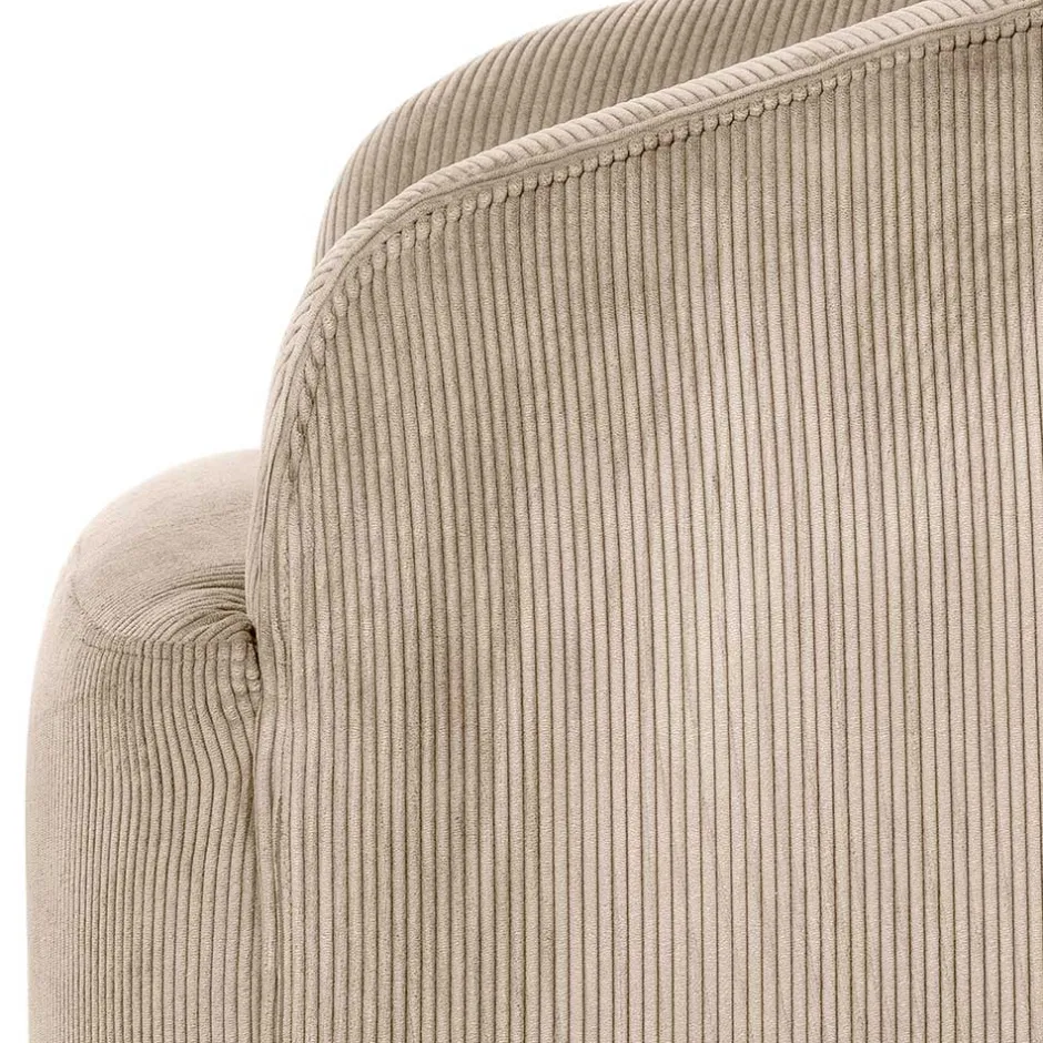 Pharao24 Sessel mit Cord Bezug Clarina> Wohnzimmer Sessel