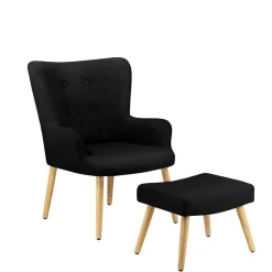 Wohnzimmer Sessel|Relaxsessel*Pharao24 Sessel mit Fußhocker Hammuel