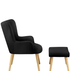 Wohnzimmer Sessel|Relaxsessel*Pharao24 Sessel mit Fußhocker Hammuel