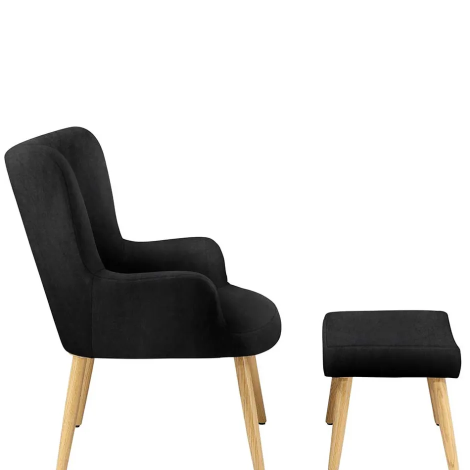 Wohnzimmer Sessel|Relaxsessel*Pharao24 Sessel mit Fußhocker Hammuel