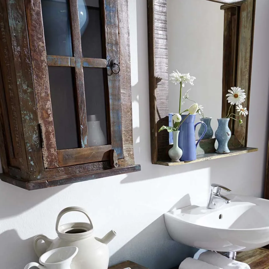 Pharao24 Shabby Badmöbel Woodstock> Badmöbel Sets