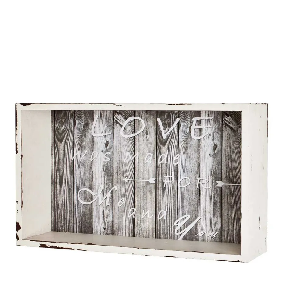 Pharao24 Shabby Chic Wandregal Ribera> Wandregale