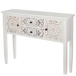 Massivholztische|Telefontische*Pharao24 Shabby Stil Konsole Inngro