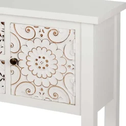 Massivholztische|Telefontische*Pharao24 Shabby Stil Konsole Inngro