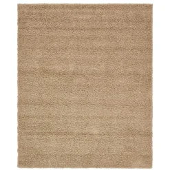 Teppiche*Pharao24 Shaggy Teppich Braun Grau Lurya