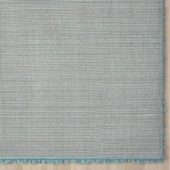 Teppiche*Pharao24 Shaggy Teppich Hellblau Wakono