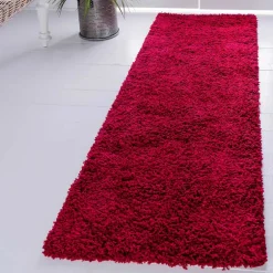 Pharao24 Shaggy Teppich und Läufer Browning><noscript><img width=