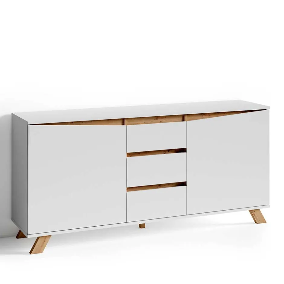Pharao24 Sideboard 160 cm breit Pirate> Küchenkommode|Esszimmerkommoden