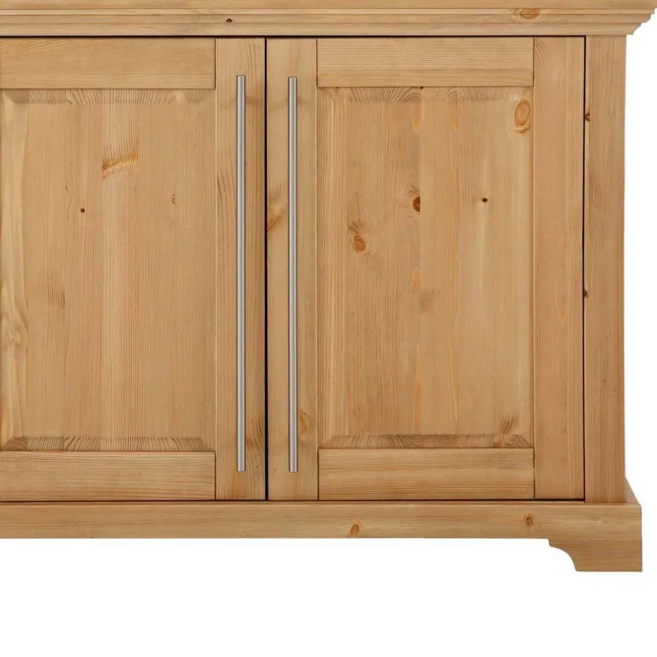Küchenkommode|Esszimmerkommoden*Pharao24 Sideboard 4 Türen Ravzan