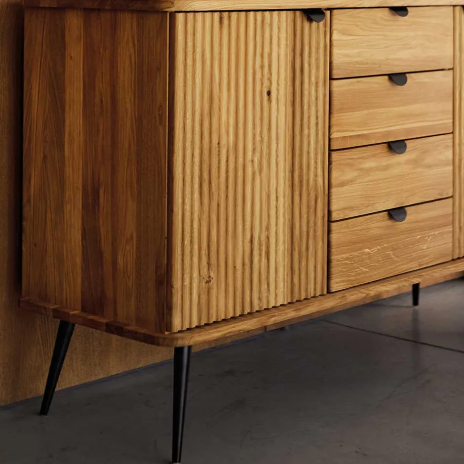 Sideboards*Pharao24 Sideboard aus massivem Holz Clantica