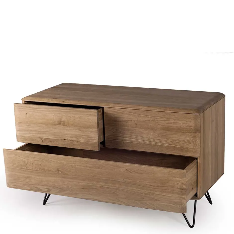 Massivholzmöbel|Küchenkommode*Pharao24 Sideboard Baylee