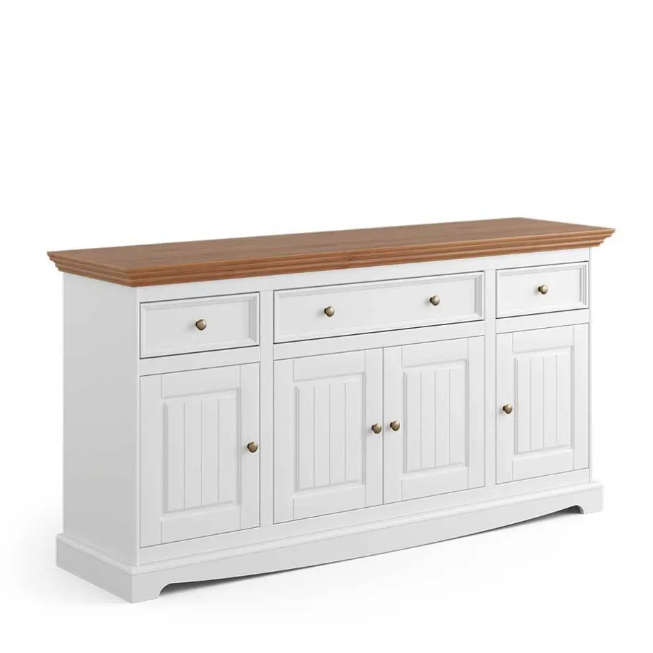 Massivholzmöbel|Küchenkommode*Pharao24 Sideboard Corao