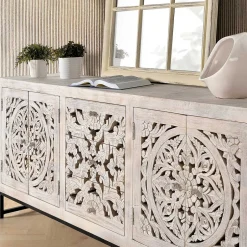 Küchenkommode|Wohnzimmerkommoden*Pharao24 Sideboard Doskados