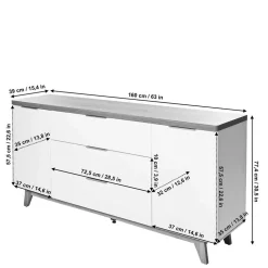 Fernsehtische|Lowboards*Pharao24 Sideboard Hajelua