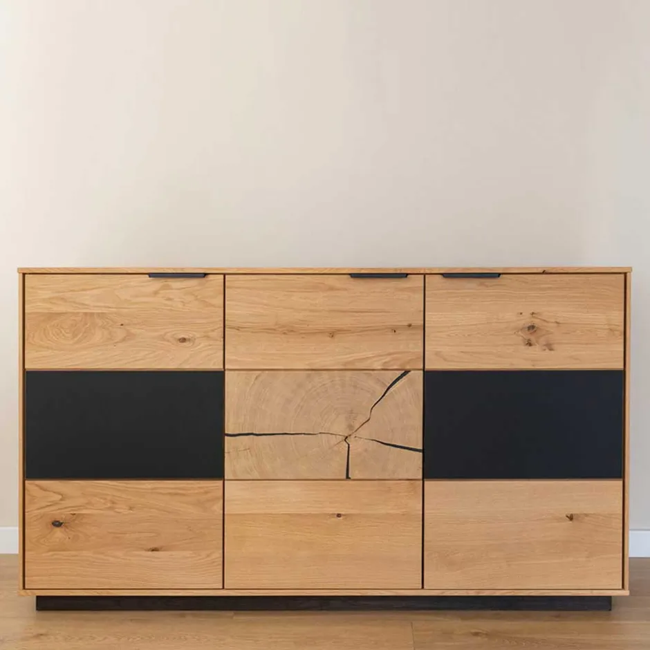 Massivholzmöbel|Küchenkommode*Pharao24 Sideboard Lakosion