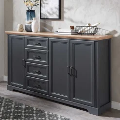 Küchenkommode|Wohnzimmerkommoden*Pharao24 Sideboard Luoton