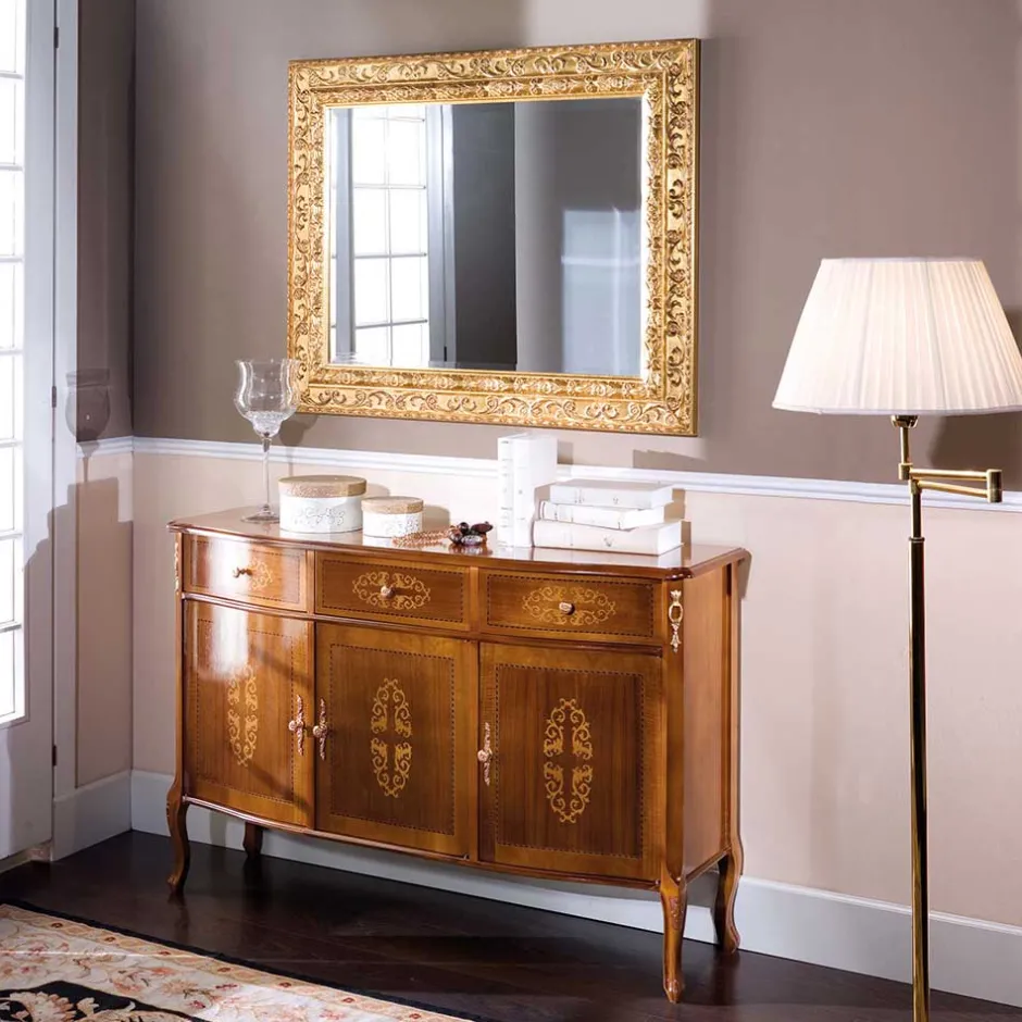 Massivholzmöbel|Küchenkommode*Pharao24 Sideboard Marzonas