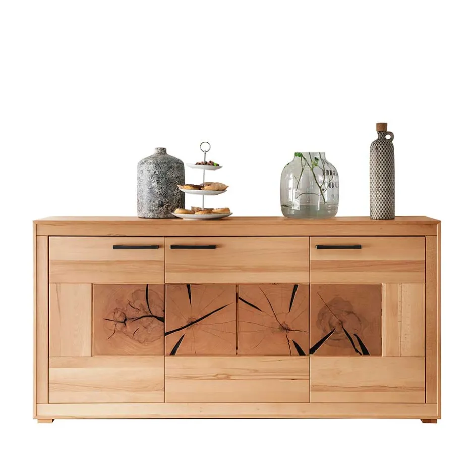 Pharao24 Sideboard Olmedo> Wohnzimmerschrank|Massivholzmöbel
