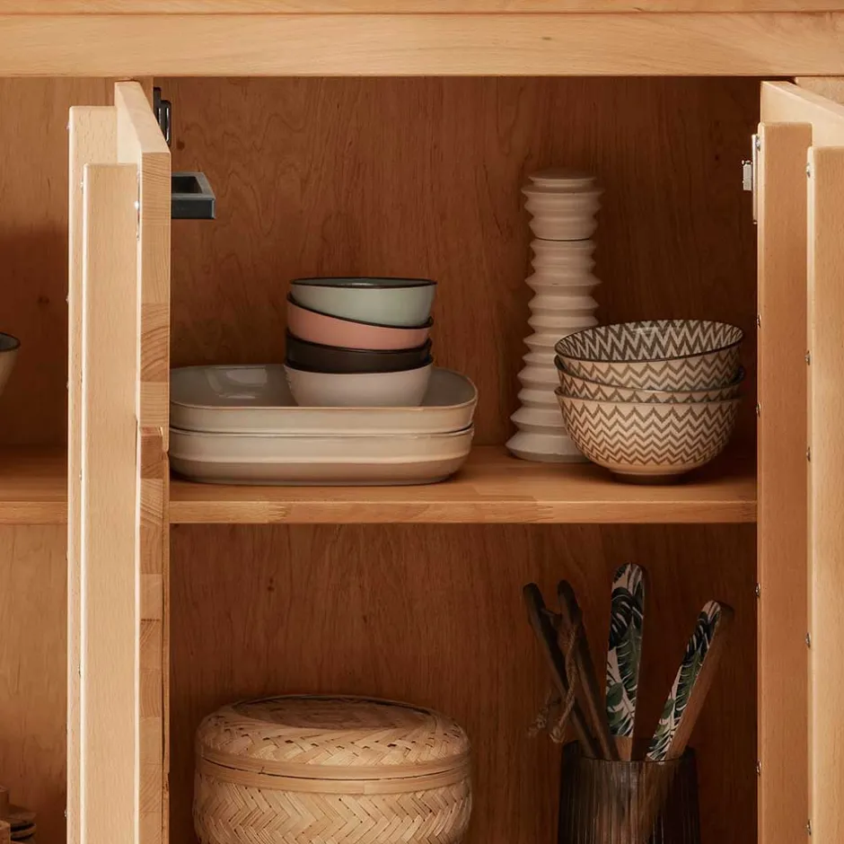 Pharao24 Sideboard Olmedo> Wohnzimmerschrank|Massivholzmöbel