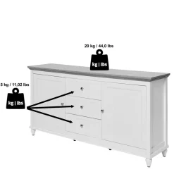 Pharao24 Sideboard Ossana><noscript><img width=