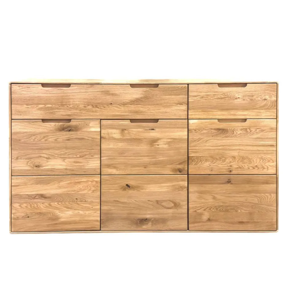 Massivholzmöbel|Küchenkommode*Pharao24 Sideboard Ovalius