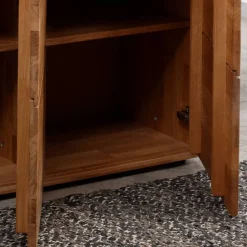 Massivholzmöbel|Küchenkommode*Pharao24 Sideboard Ovalius