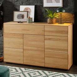 Massivholzmöbel|Küchenkommode*Pharao24 Sideboard Trenta