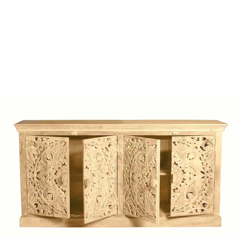 Massivholzmöbel|Küchenkommode*Pharao24 Sideboard Tumivo