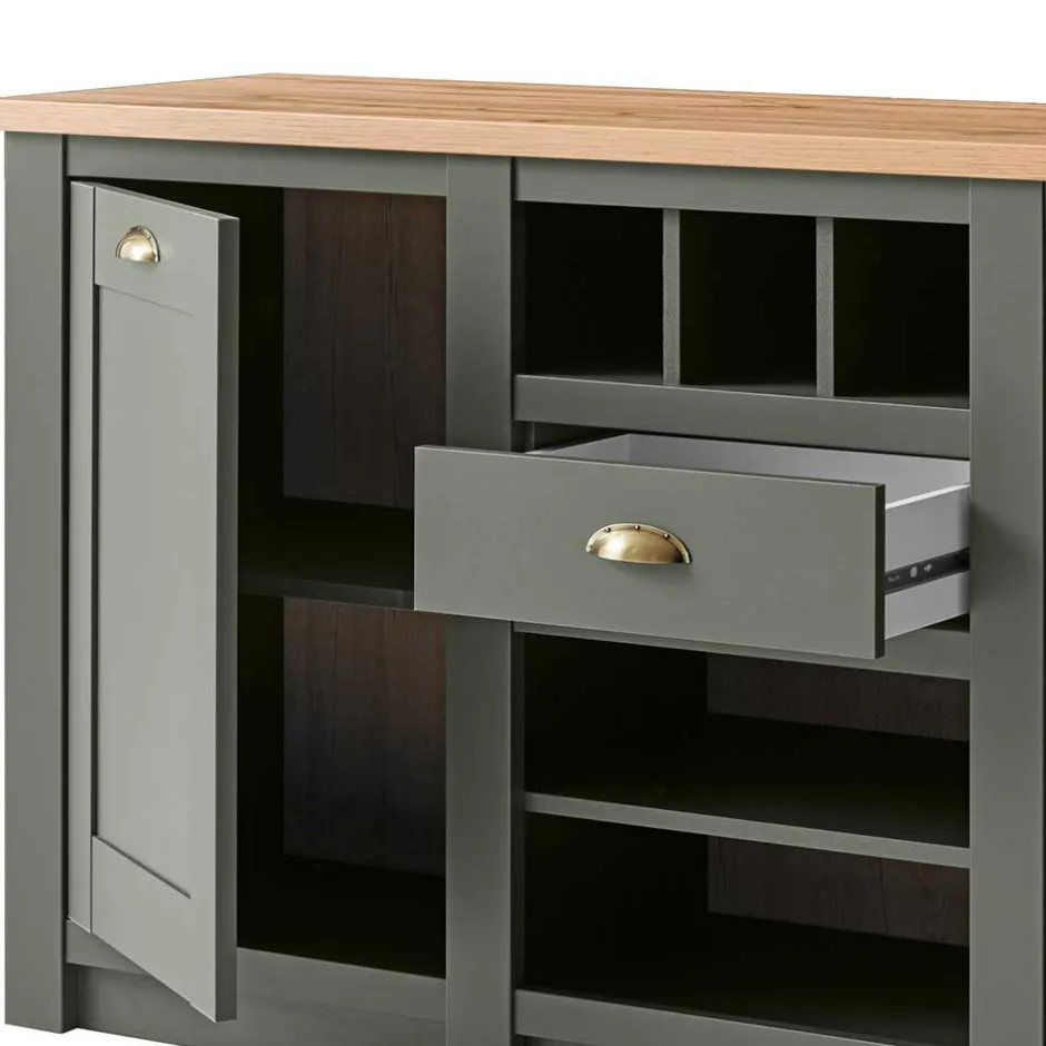 Küchenkommode|Esszimmerkommoden*Pharao24 Sideboard Vashina