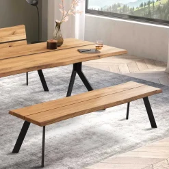 Küchenbank|Holzbänke*Pharao24 Sitzbank Holz Techo