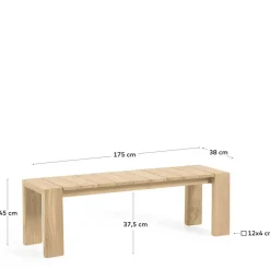 Gartenmöbel|Küchenbank*Pharao24 Sitzbank Jodolio