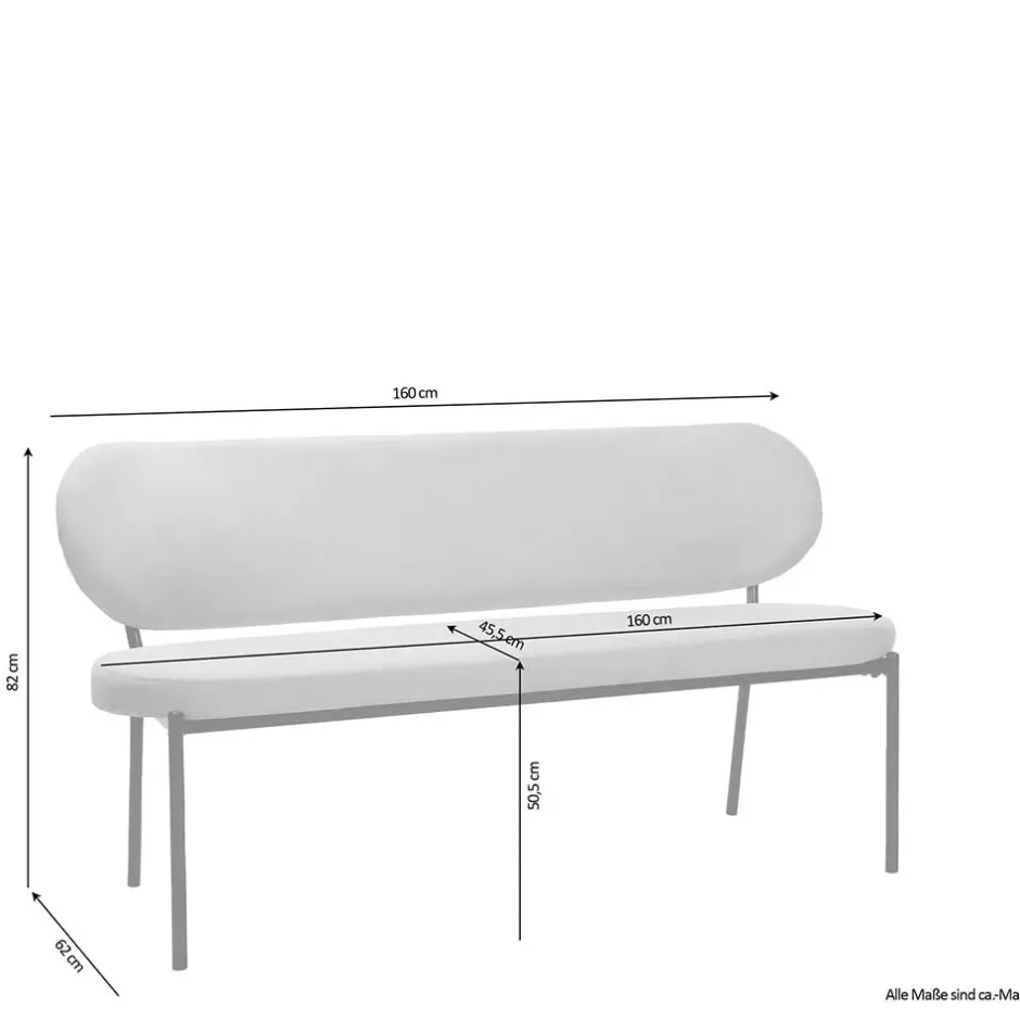 Pharao24 Sitzbank Velletriu> Küchenbank|Esszimmerbänke